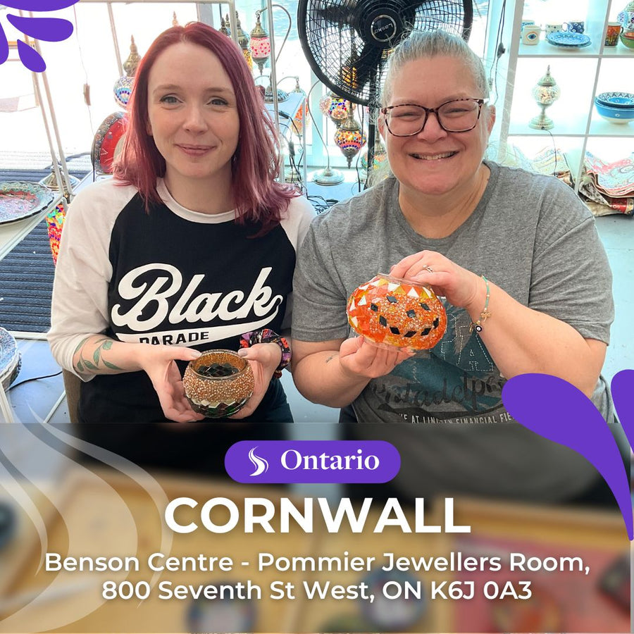 Turkish Mosaic Art DIY Workshop Cornwall