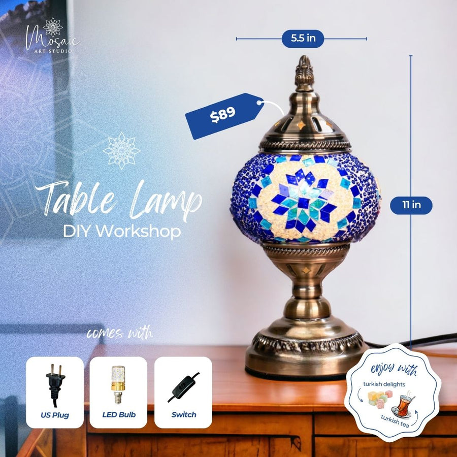 Turkish Mosaic Art DIY Workshop Montreal